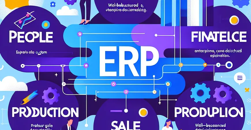  什么是ERP系统？用“人财物产供销”六字概括其作用  